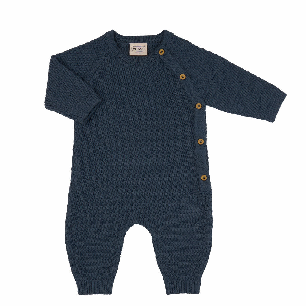 Wool Jumpsuit Honeycomb