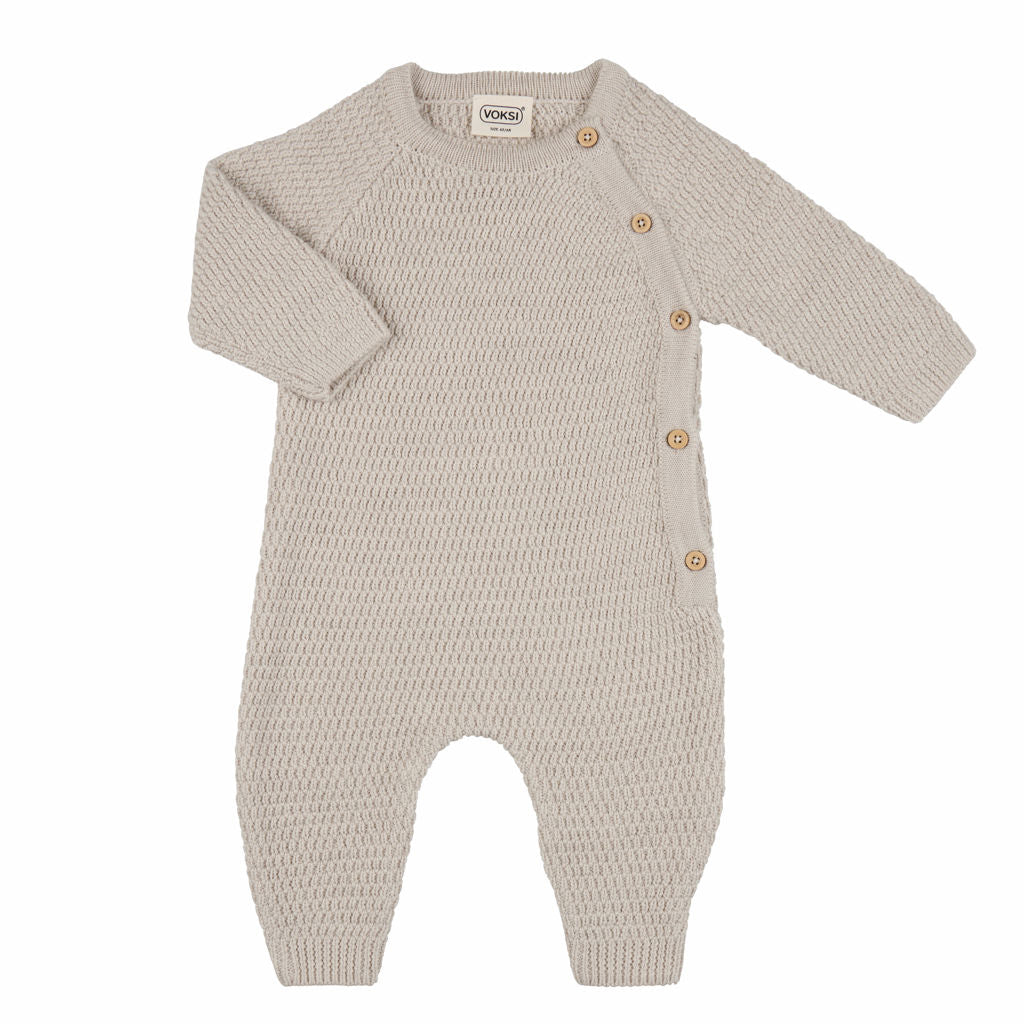 Wool Jumpsuit Honeycomb